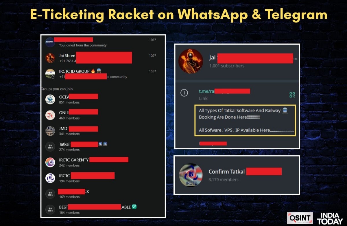 IRCTC Tatkal Ticket Scam