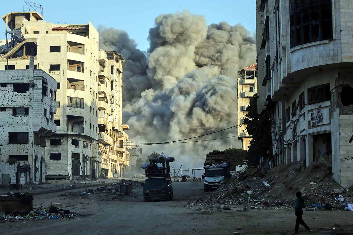 Israel attacked Gaza