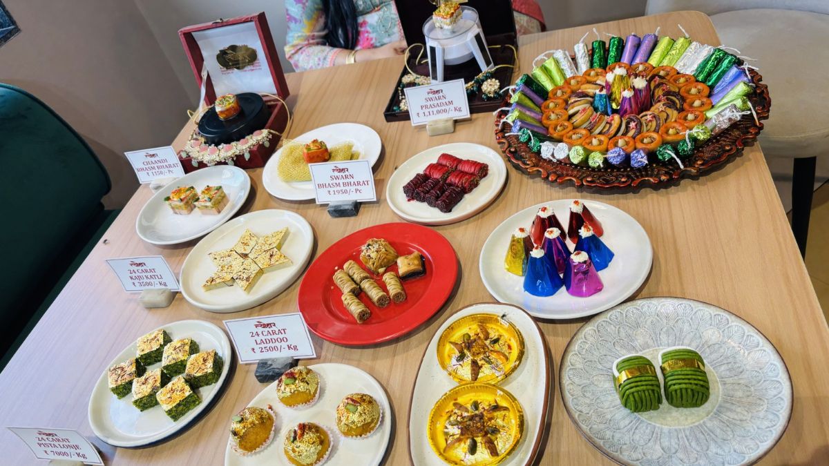 jaipur most expensive gold sweet swarn prasadam diwali lcla jaipur most expensive gold sweet swarn prasadam diwali lcla