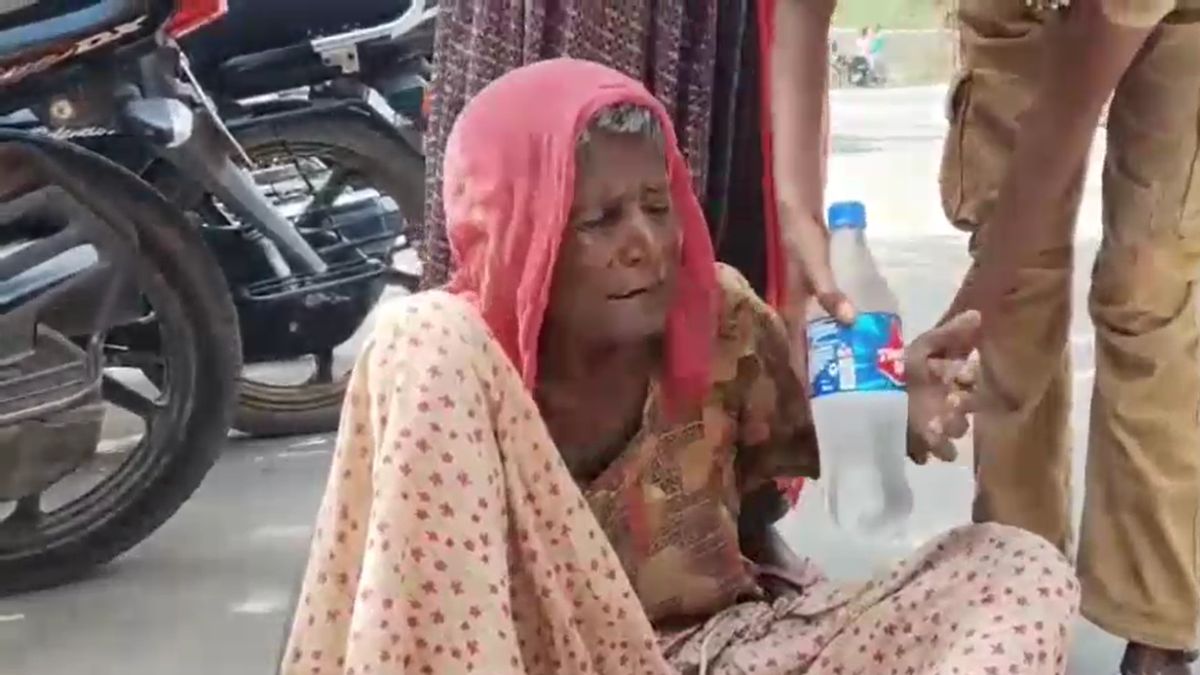 jalore blind 80 year old woman pension restored after reaching collectorate jalore blind 80 year old woman pension restored after reaching collectorate