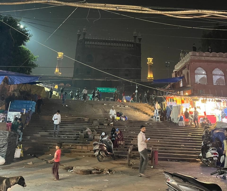 jama masjid after delhi blast