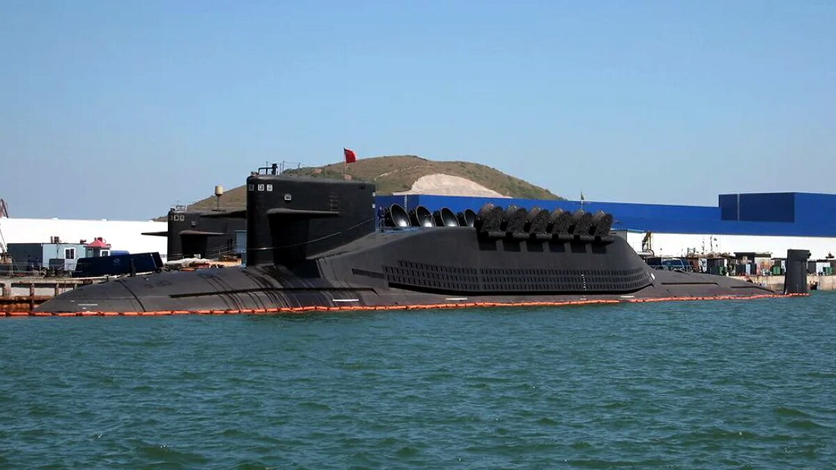 China Type 094 Class Ballistic Missile Submarine