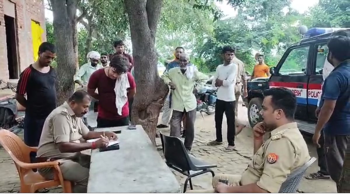 kanpur villagers surround google maps team thieves camera car recce lcla