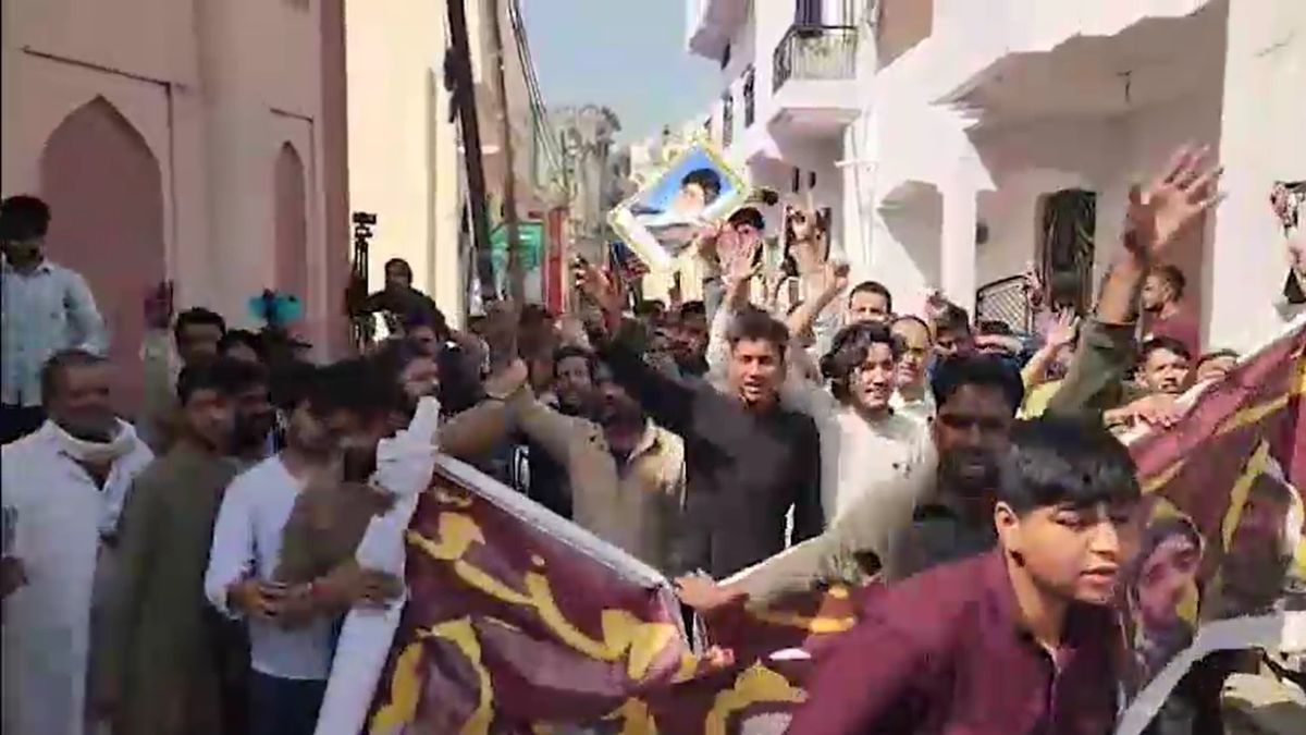 khamenei death protests india sambhal srinagar shia community reaction