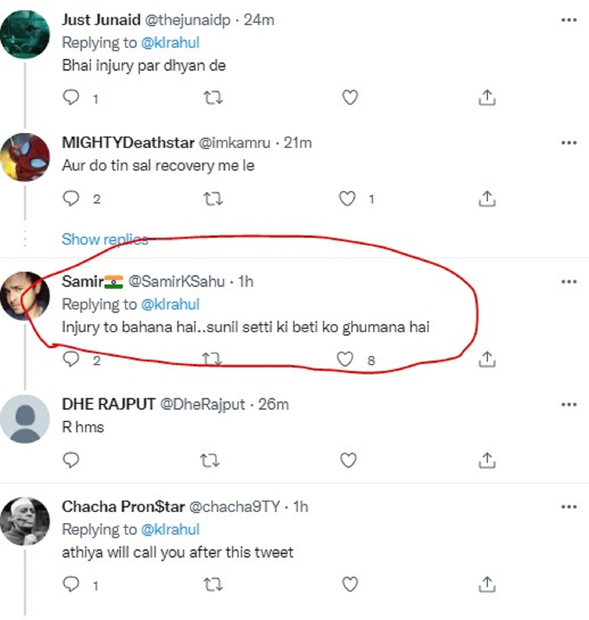 KL Rahul Twitter Fans Reaction KL Rahul Twitter Fans Reaction