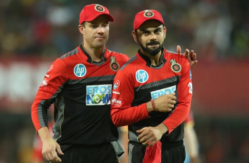 Kohli and de Villiers.