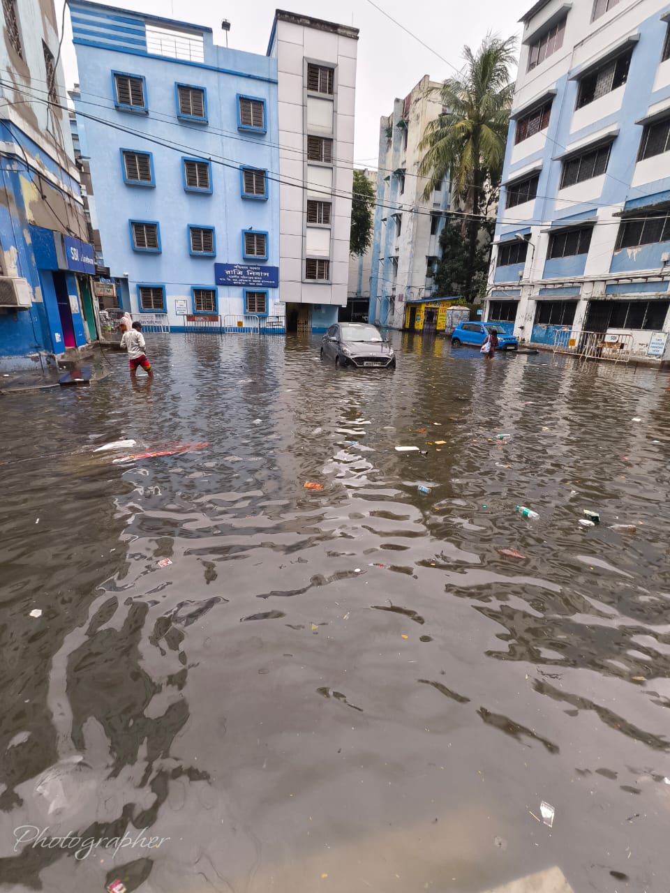 RG kar hospital kolkata rain