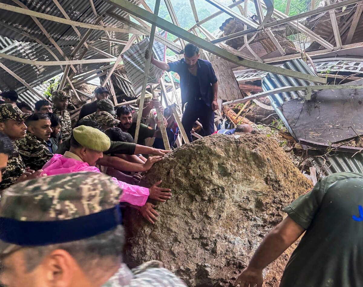 Vaishno Mata Mandir Rout Landslide