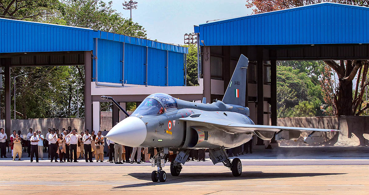 Tejas mk-1A fighter jet