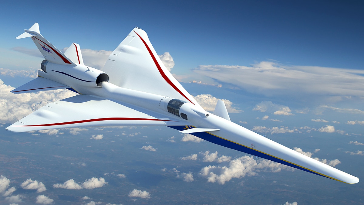 NASA X-59 aircraft NASA X-59 aircraft