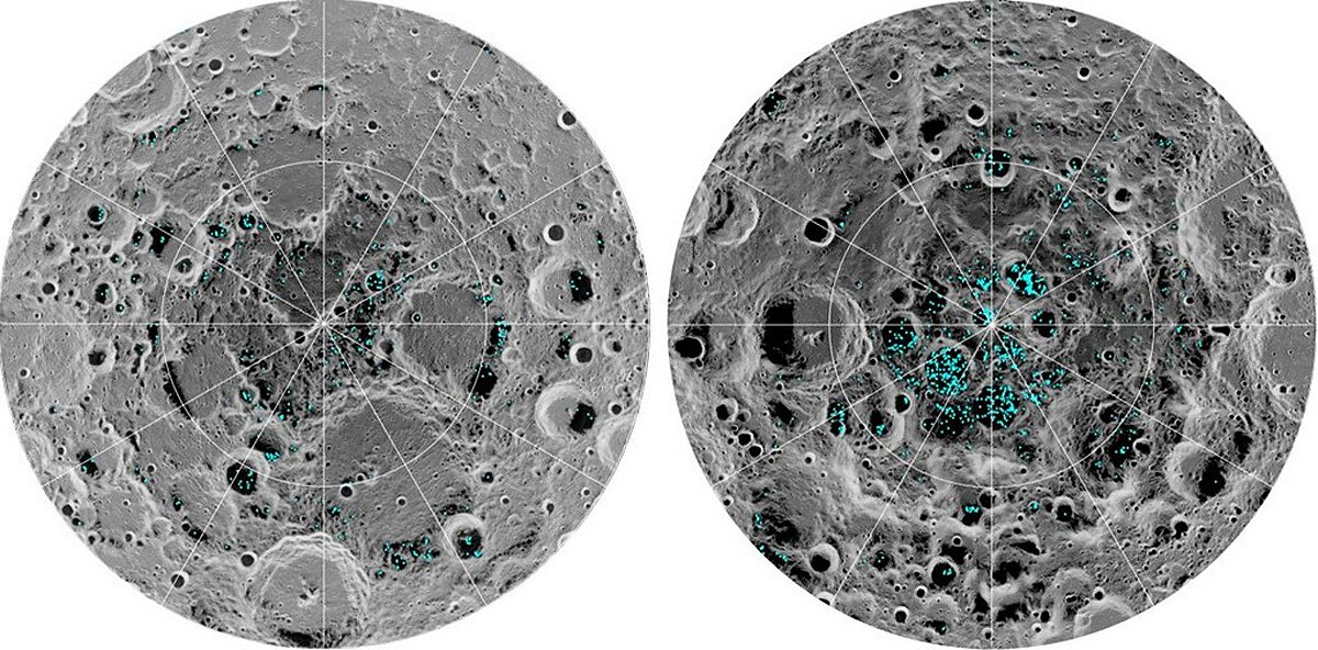 ISRO, Moon, Polar Ice, Subsurface Ice