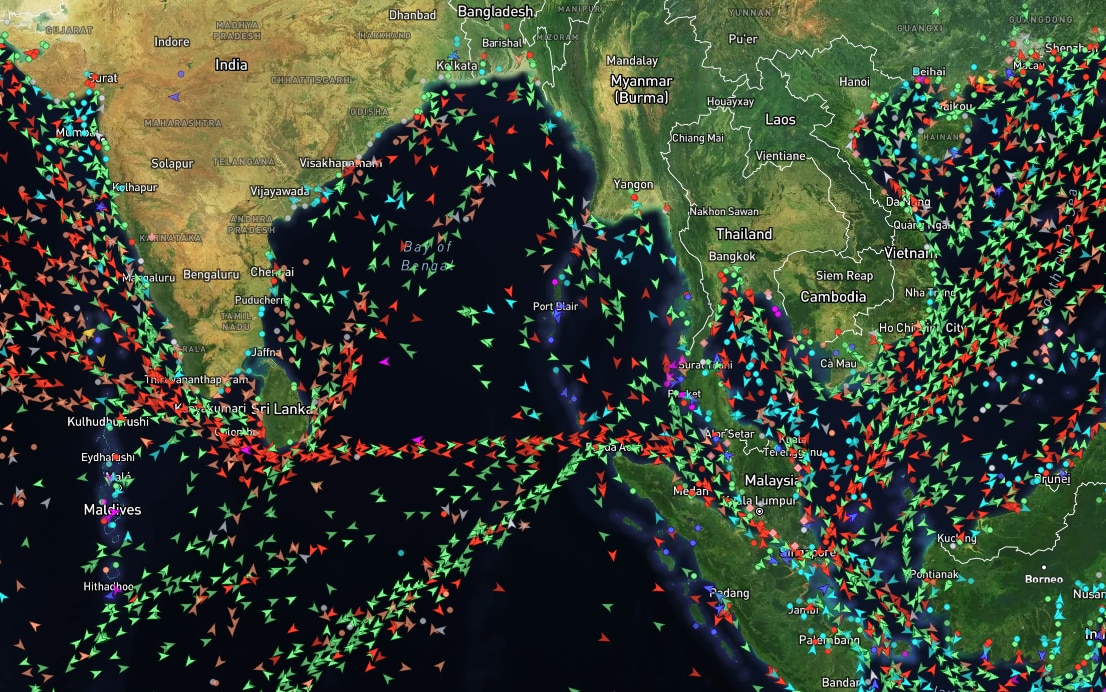 Great Nicobar project- Malakka strait traffic