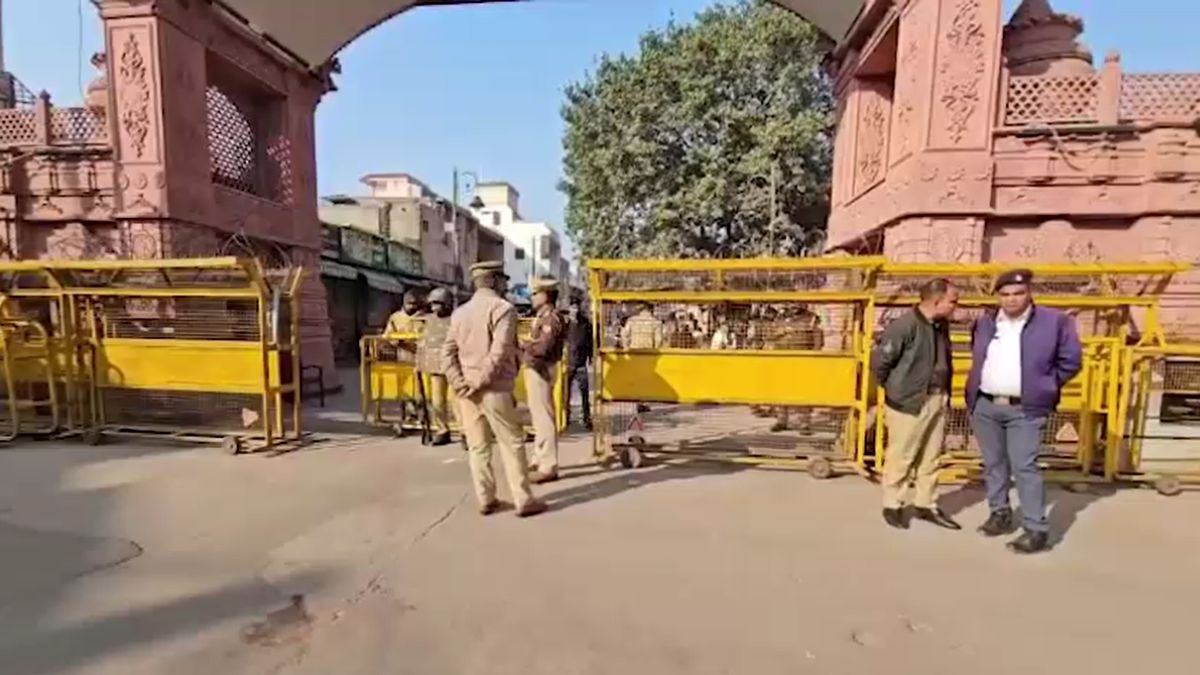 mathura sambhal ayodhya high alert babri masjid anniversary pac drone mathura sambhal ayodhya high alert babri masjid anniversary pac drone
