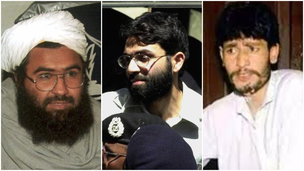 Maulana Masood Azhar Omar Sheikh and Mushtaq Zargar