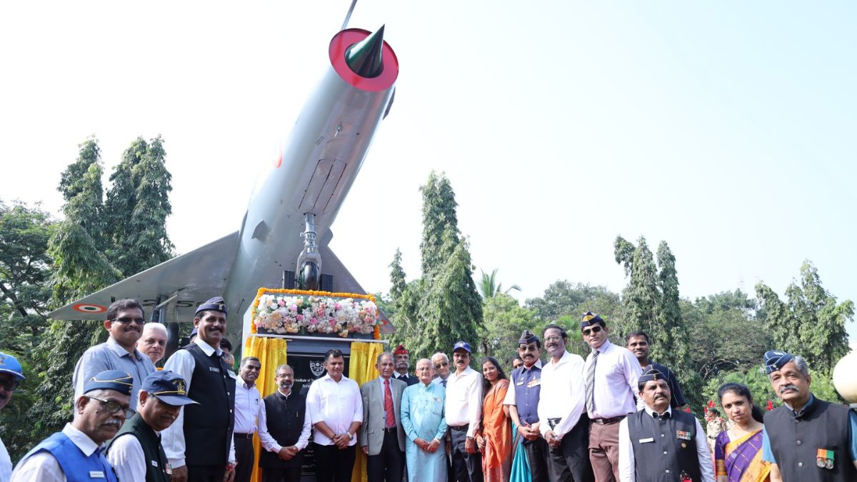mig 21 that served india from 1965 to kargil installed at nitk surathkal