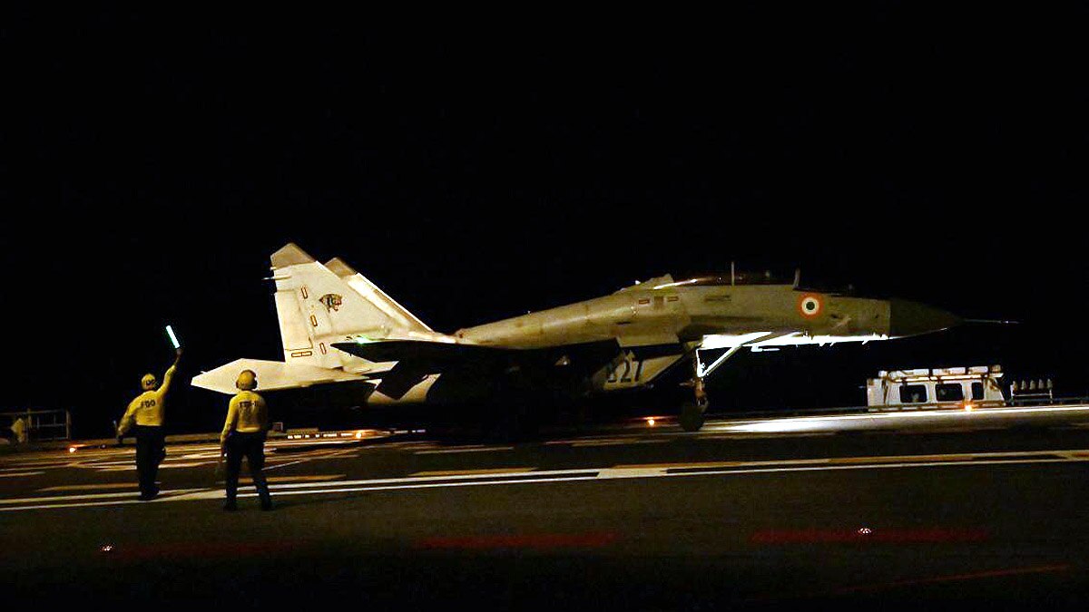 ins vikrant mig-29 strike pakistan ins vikrant mig-29 strike pakistan