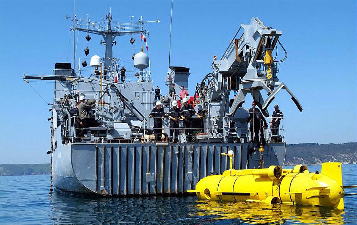 माइन स्वीपिंग प्रक्रिया