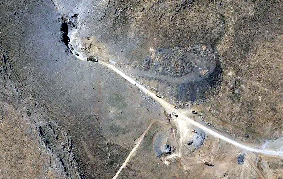 Iran underground missile sites