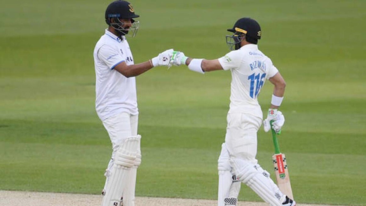 Mohammad Rizwan and Cheteshwar Pujara