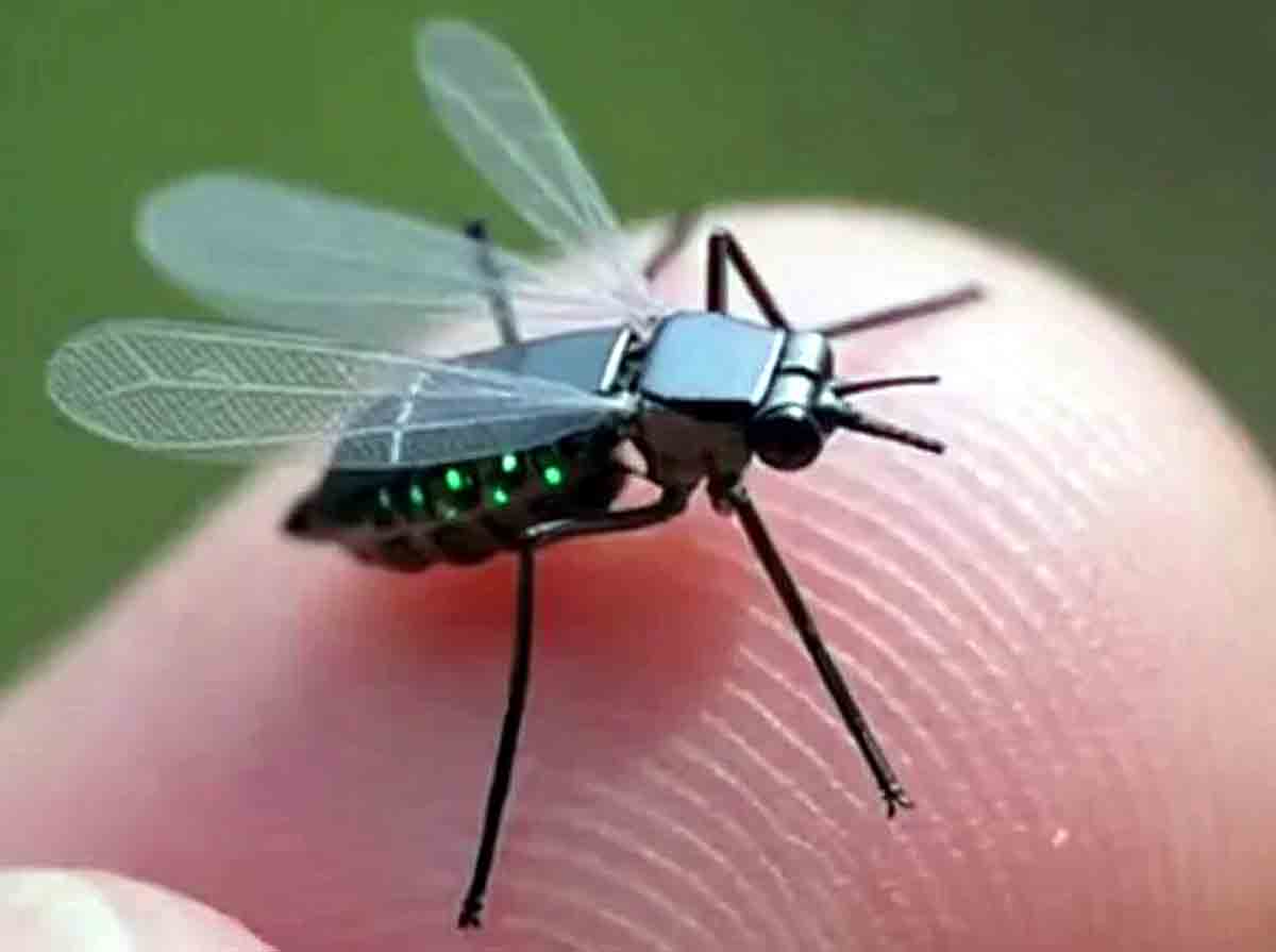 Mosquito-sized drone Mosquito-sized drone