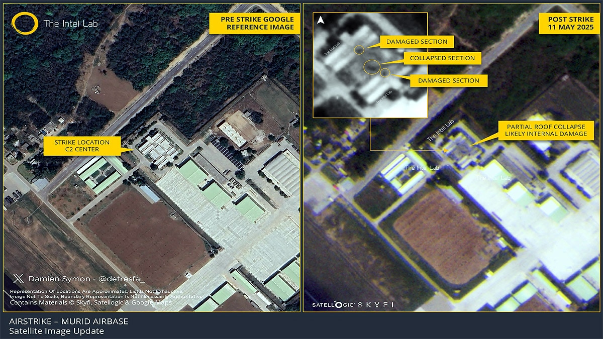 Operation Sindoor Nur Khan Airbase Murid Airbase