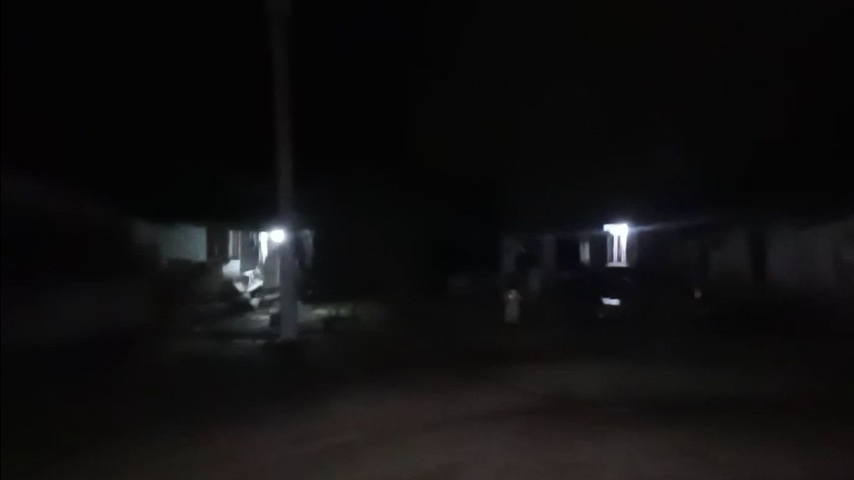Mysterious lights night fear villagers terrified sky shocking story