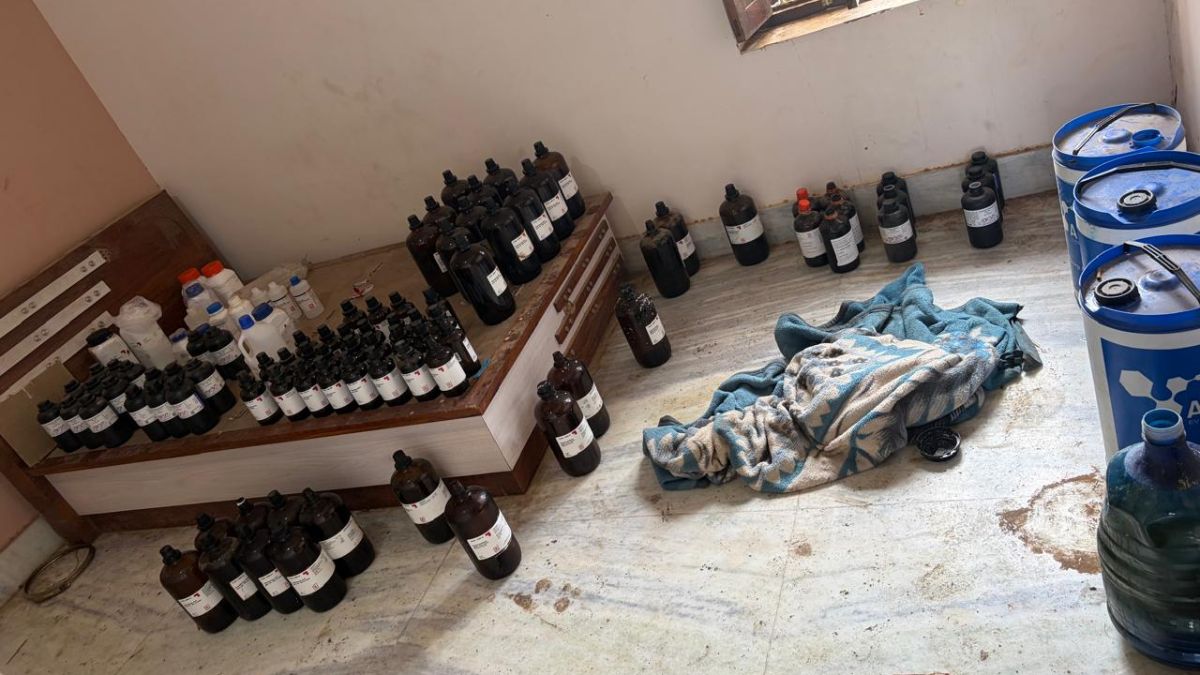 Nagaur 28 Year Old Man Quits Job to Become Rich Drug Factory Worth Rs 100 Crore Busted