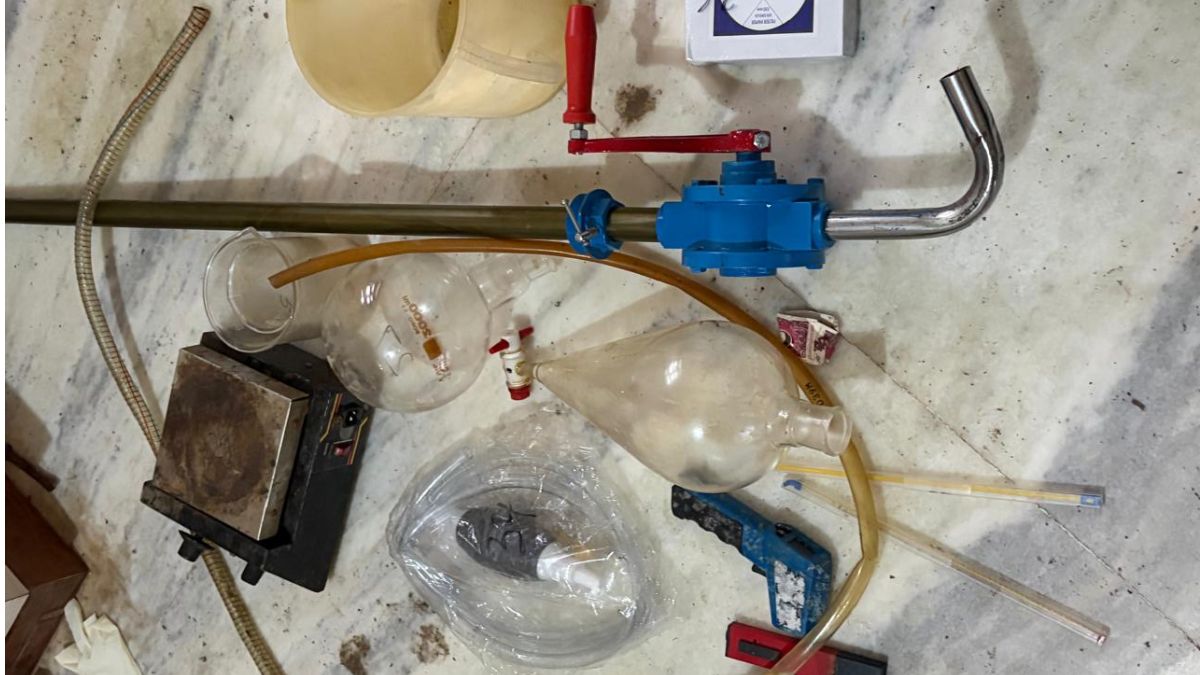 Nagaur 28 Year Old Man Quits Job to Become Rich Drug Factory Worth Rs 100 Crore Busted