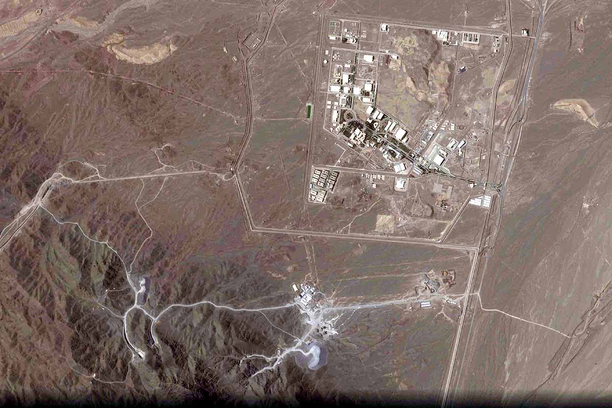 Natanz nuclear site Kirana Hills