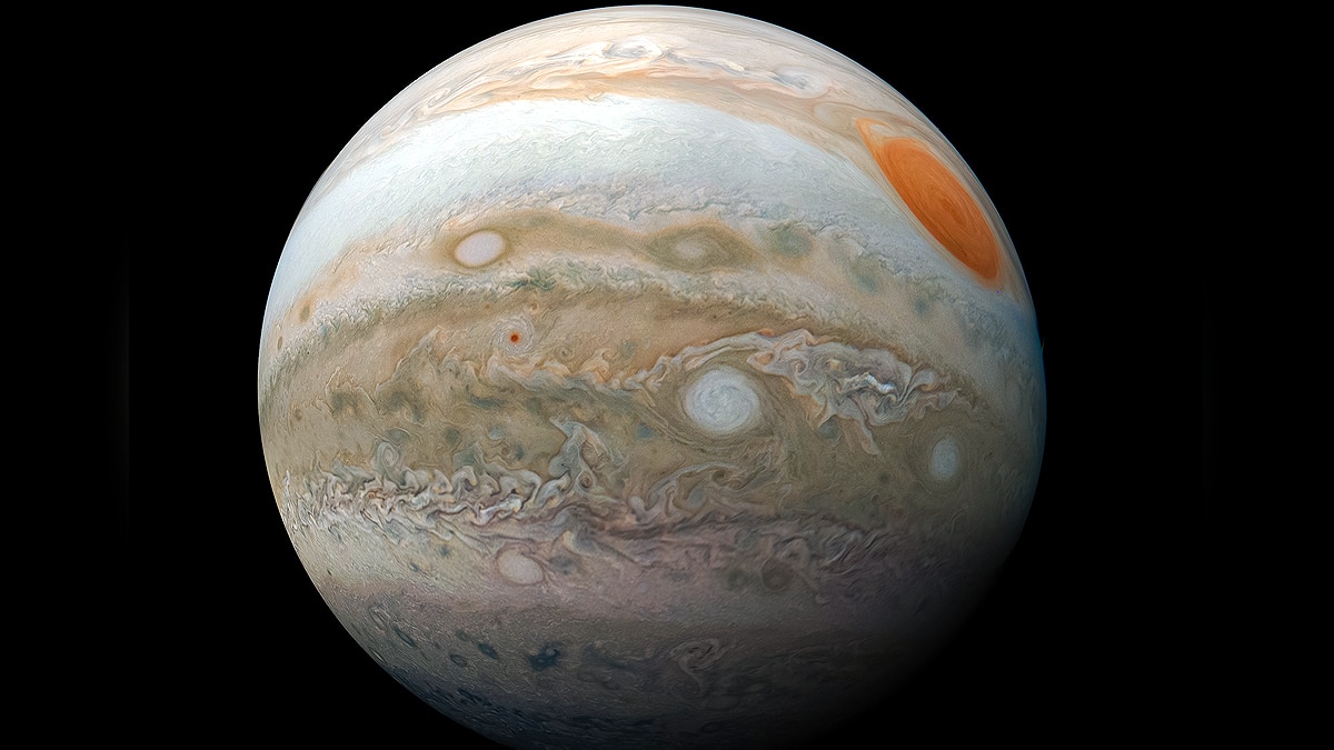 Jupiter size smaller than thought