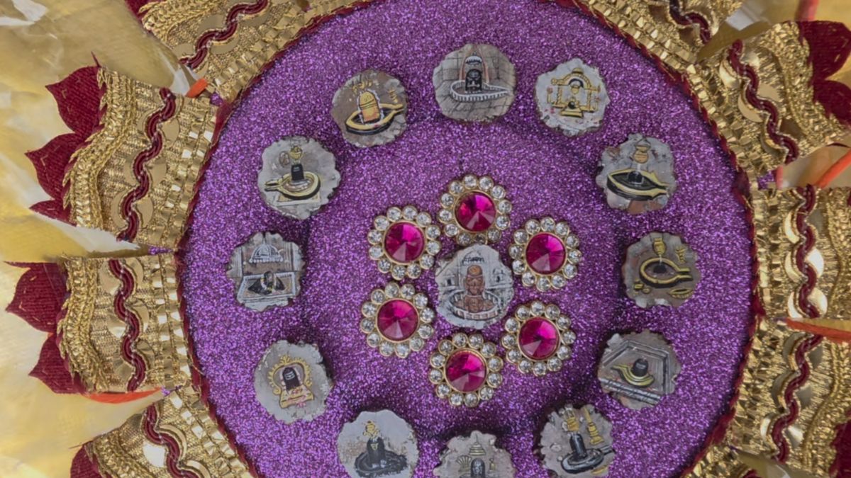 neemuch artist creates raksha bandhan rakhi with 12 jyotirlingas on rudraksha pashupatinath neemuch artist creates raksha bandhan rakhi with 12 jyotirlingas on rudraksha pashupatinath
