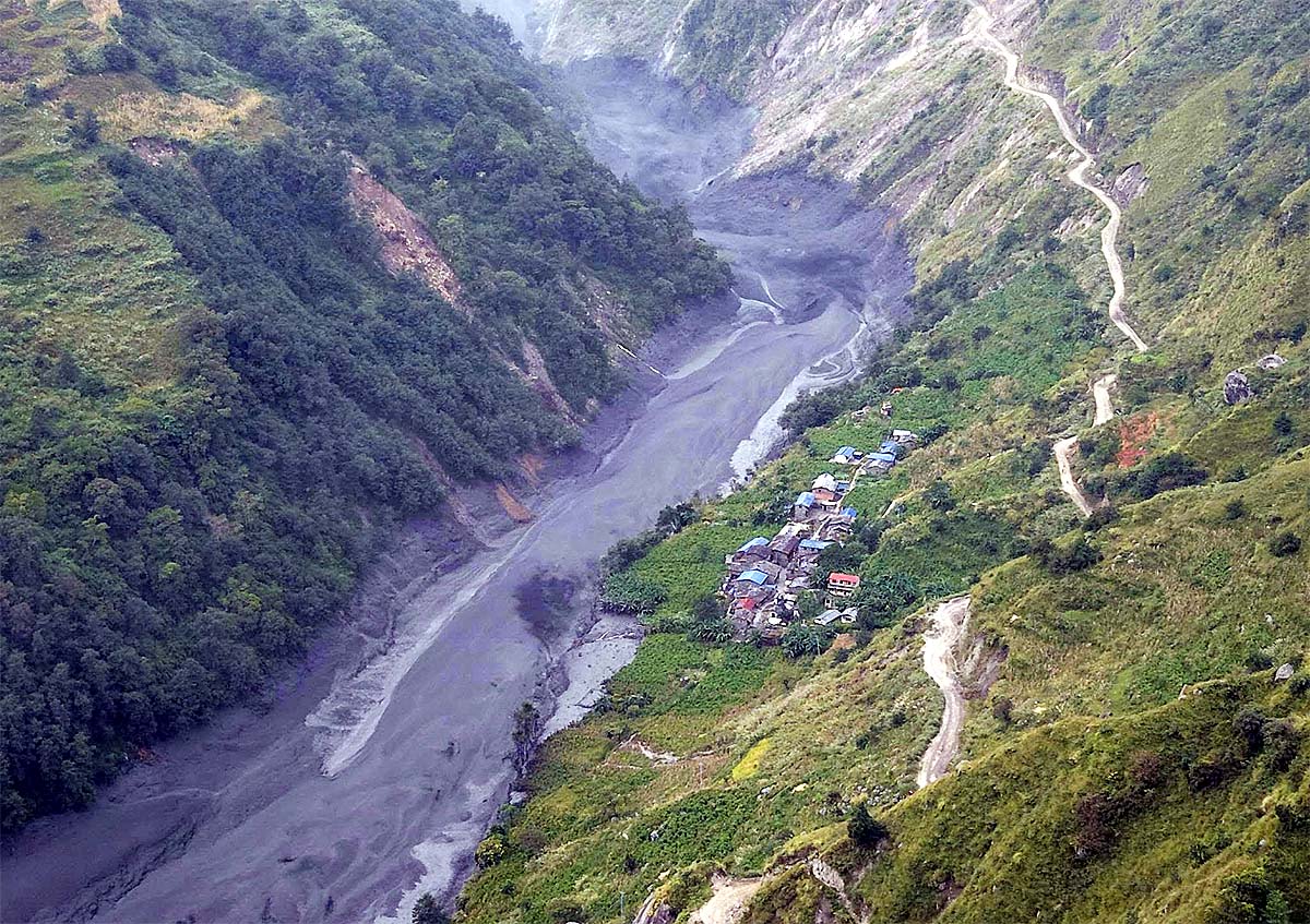 Budhi Gandaki flash flood