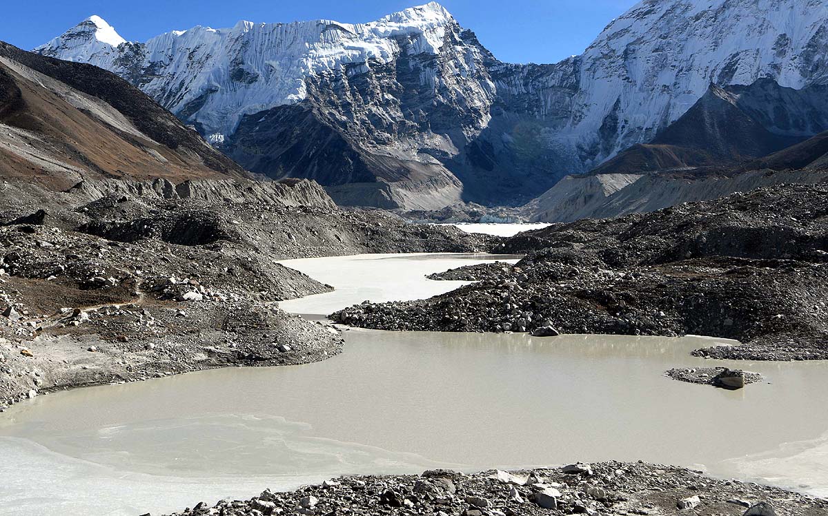  glacial lakes Nepal Tibet border risk
