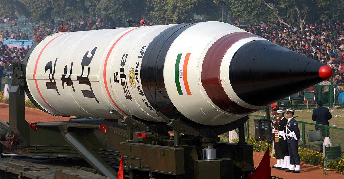 Nuevo misil de Fire-V de la India