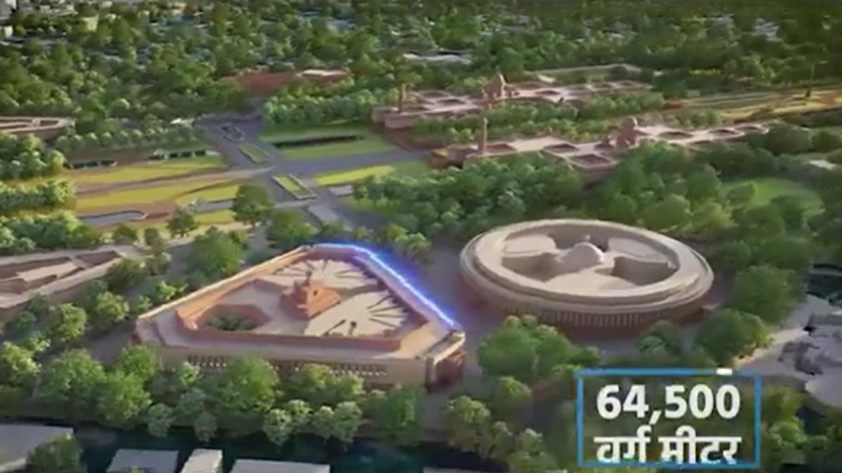 बहुत बड़े एरिया में बनी है इमारत