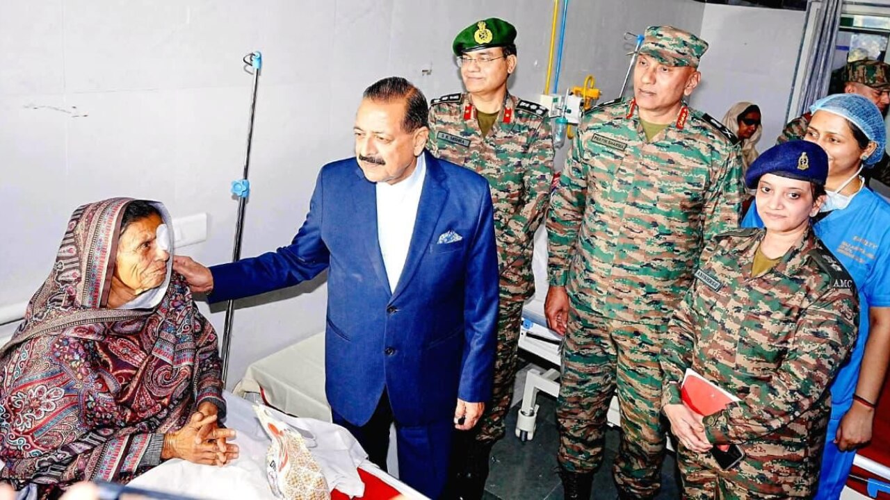 Indian Army Doctors Gave New Vision to Civilians 