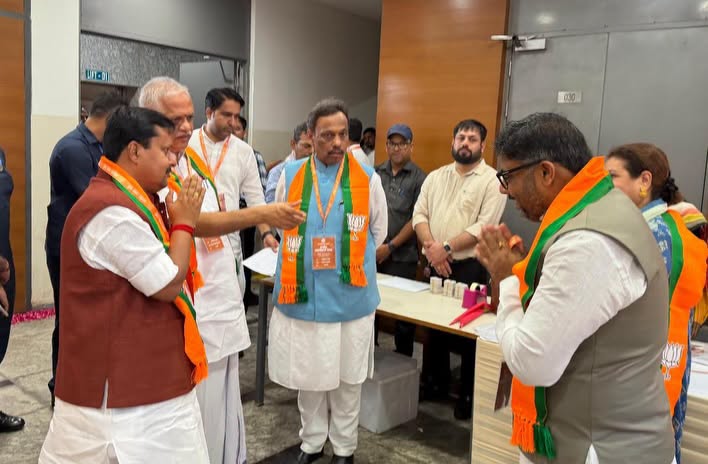 नितिन नवीन और बासित अली