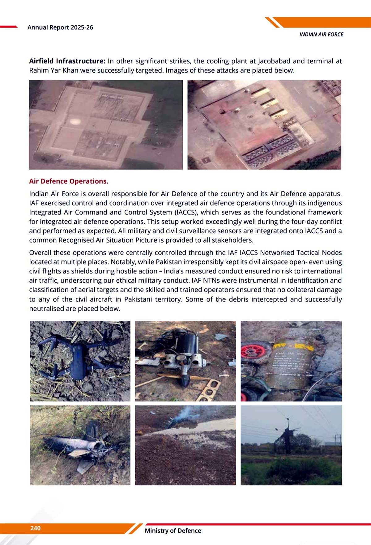 Operation Sindoor, Indian Air Force