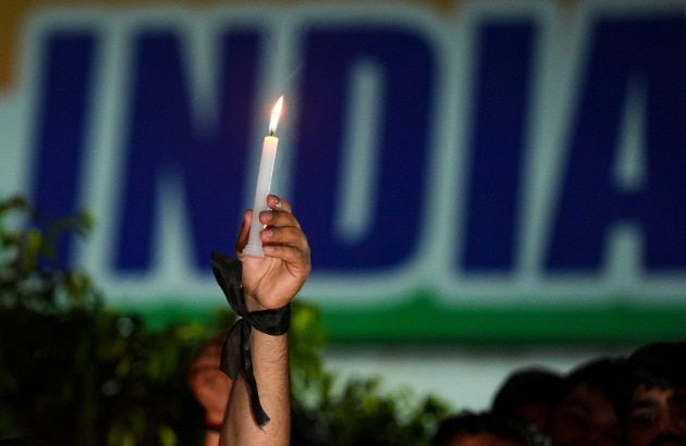 pahalgam attack delh protest