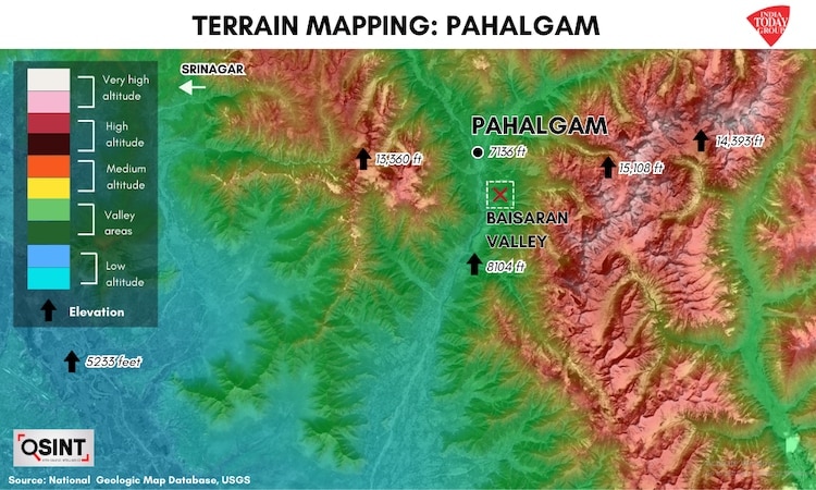 Pahalgam Terrain