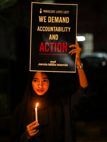 pahalgam attack protest