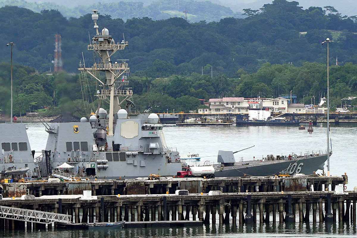 US Surrounding Venezuela