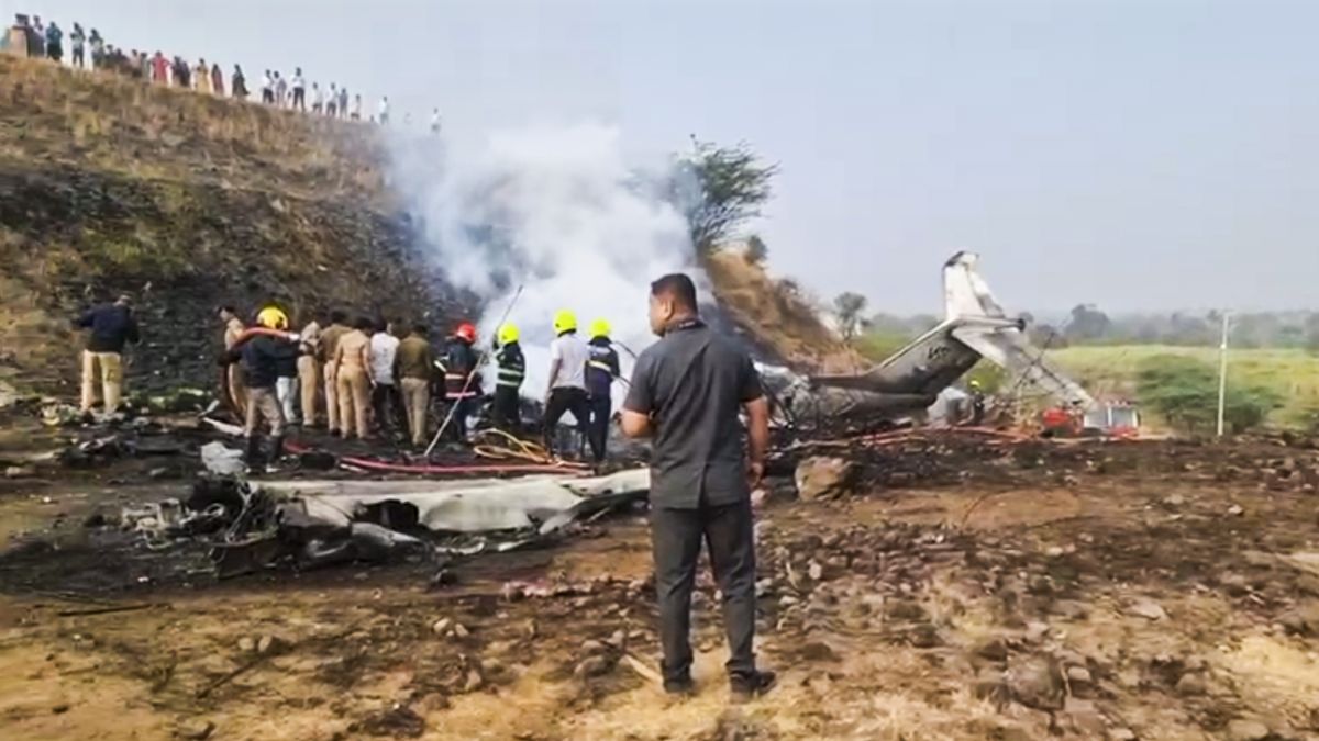 pinky mali father emotional ajit pawar plane crash last phone call