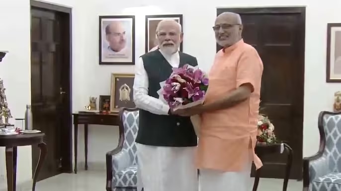 PM Modi Meet CP Radhakrishnan