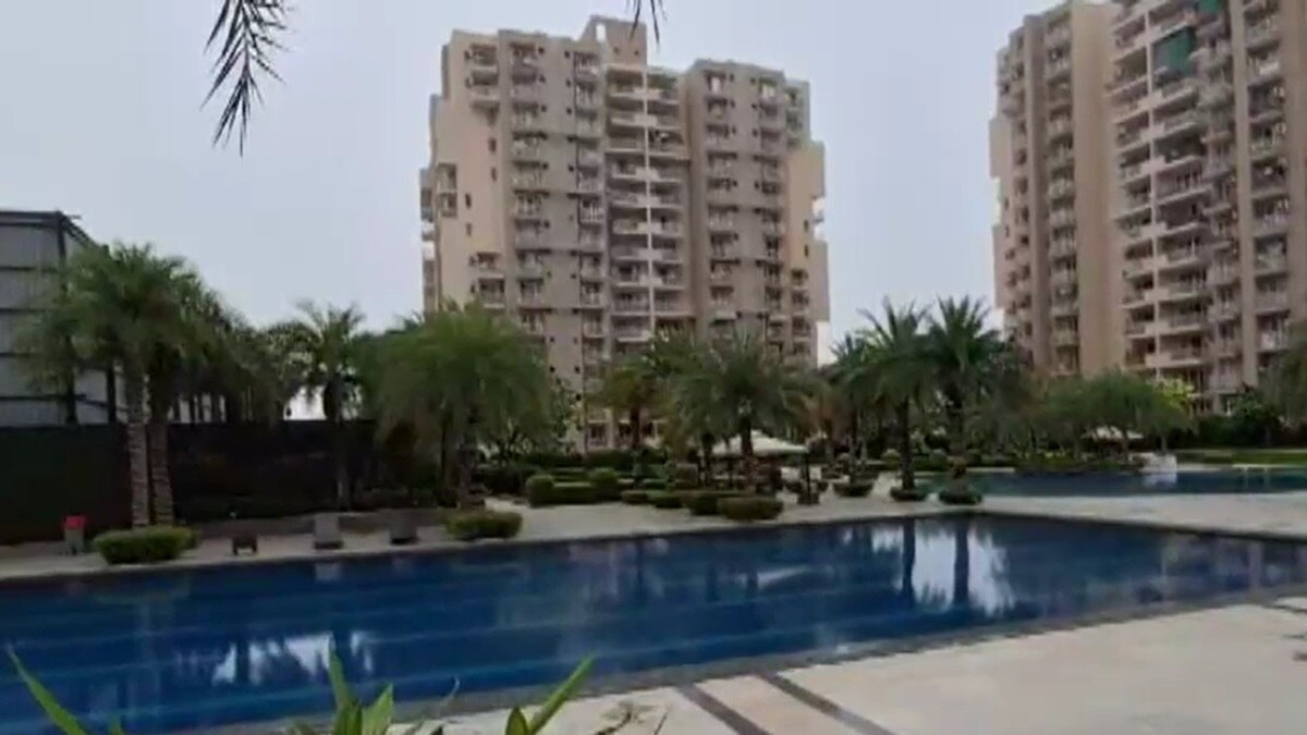 गुरुग्राम का पार्क सिरिन सोसाइटी का स्विमिंग पूल जहां डूबा बच्चा