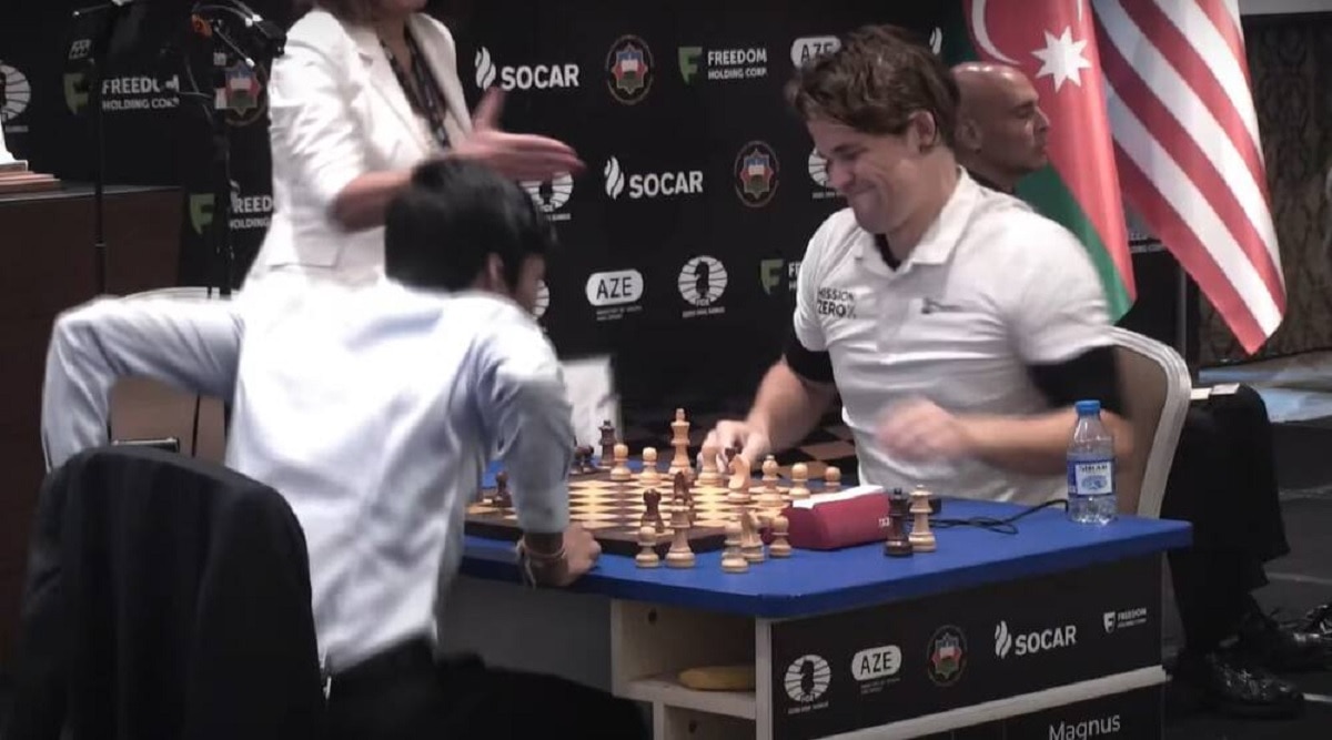 Praggnanandhaa vs Magnus Carlsen Praggnanandhaa vs Magnus Carlsen
