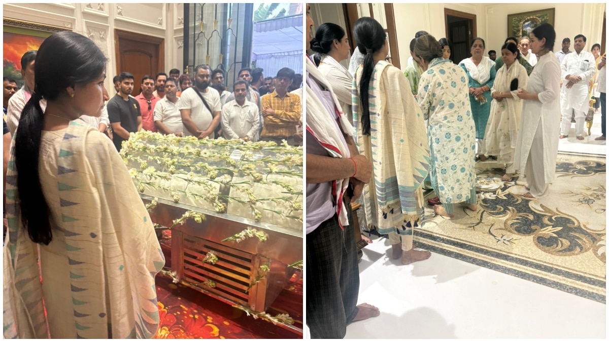 Prateek Yadav Dead Body brought to his Residence