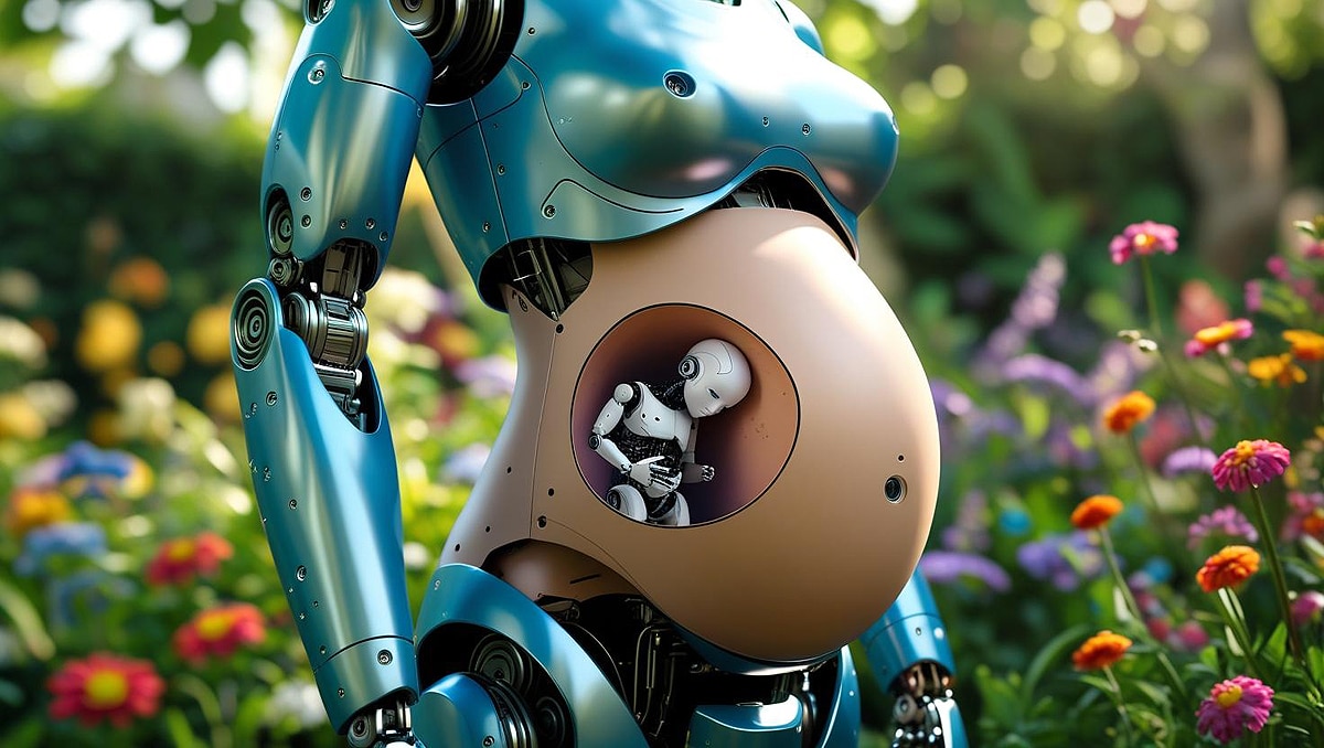 can robots really give birth