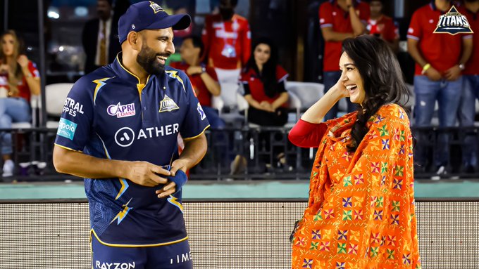 Preity Zinta and Shami IPL 2023