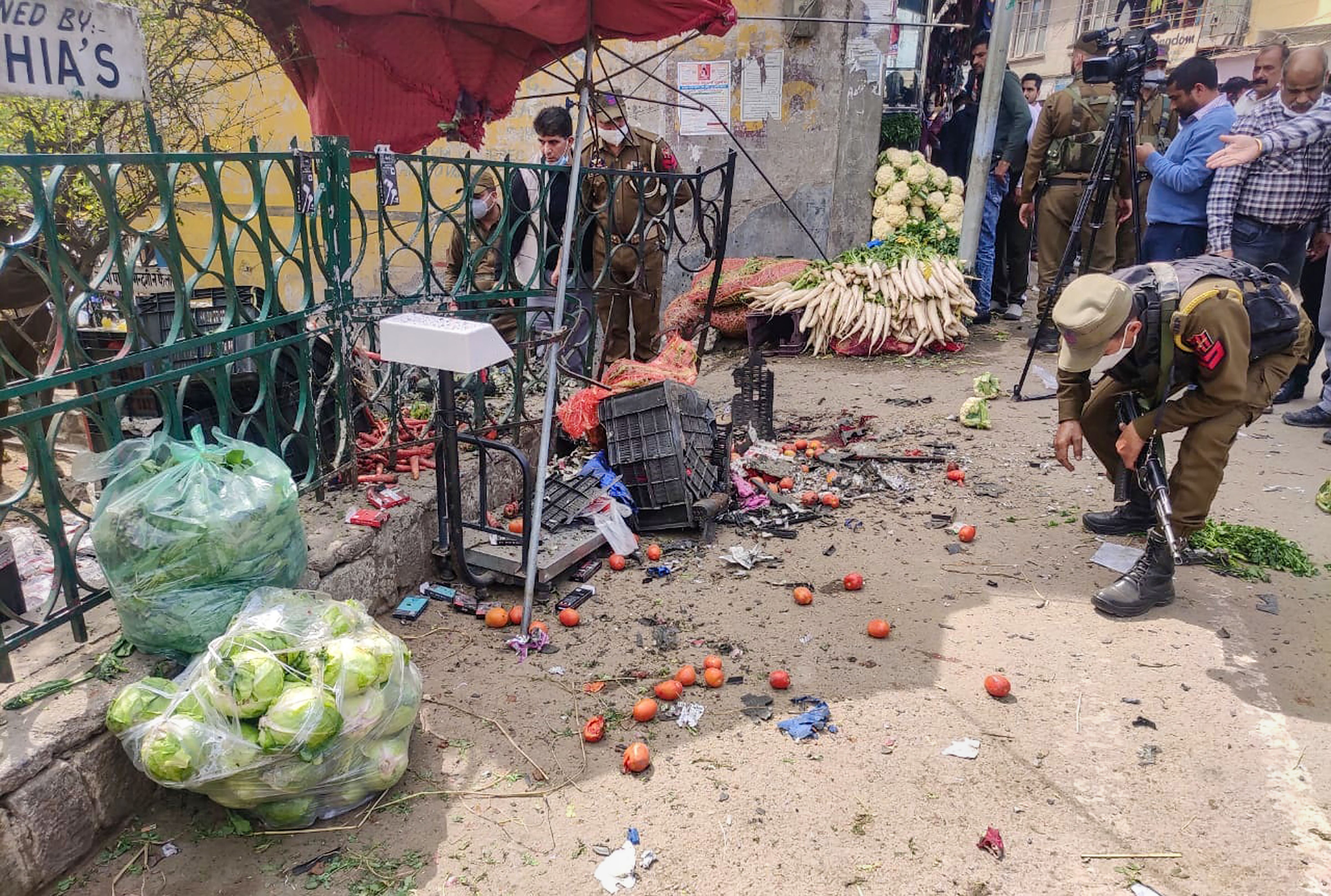  उधमपुर के सलाथिया चौक में हुआ धमाका
